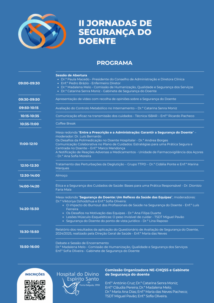 II jornadas da Segurança do Doente