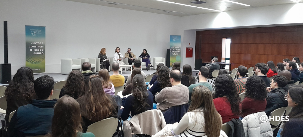 Hoje demos as boas-vindas aos novos médicos internos
