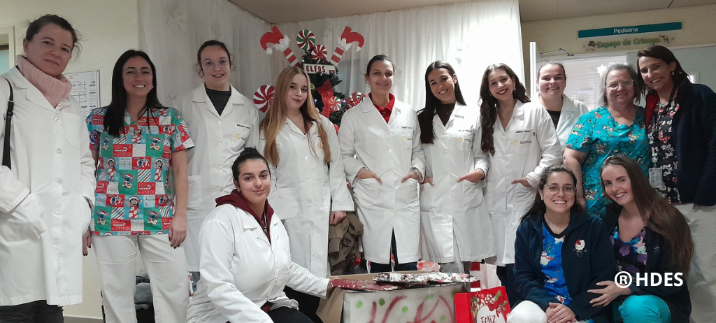 A nossa Pediatria recebeu os estudantes do 2.º ano de Enfermagem da Universidade dos Açores